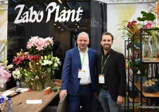The Zaboplant stand was manned this year by Frits Kneppers and Luke Broersen.